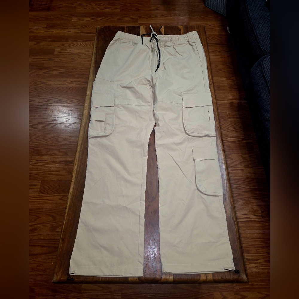Men's Tan Cargo Pants